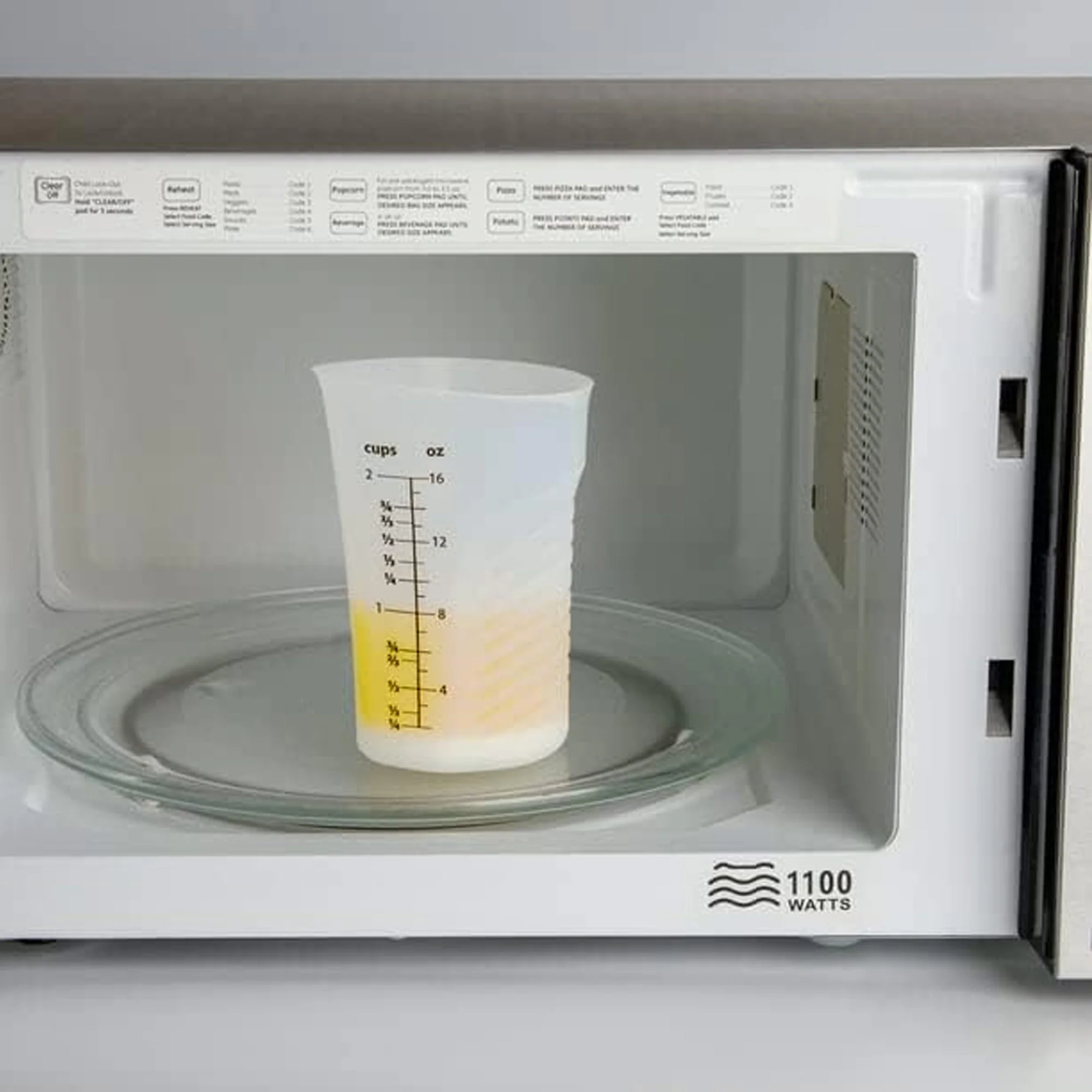 Prep Solutions 3 Pieces High Heat Silicone Measuring Cups Set, Clear - Image 8