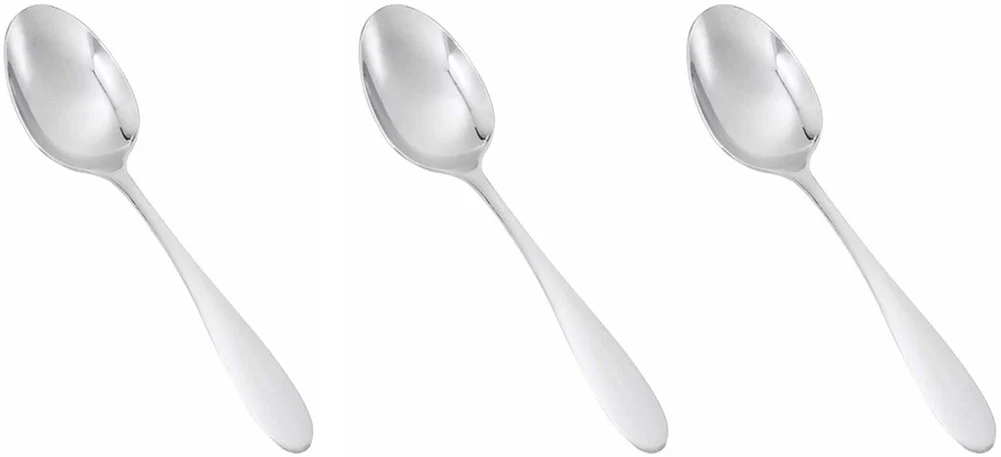 Reflections Stainless Steel Soup Spoon, 7.5 Inches, 3-pieces