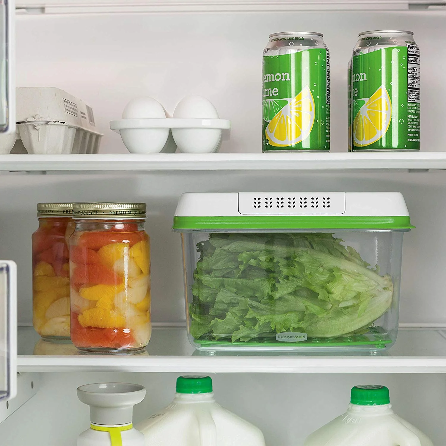 Rubbermaid FreshWorks Produce Saver Food Storage Container, Large, 17.3 Cups - Image 3