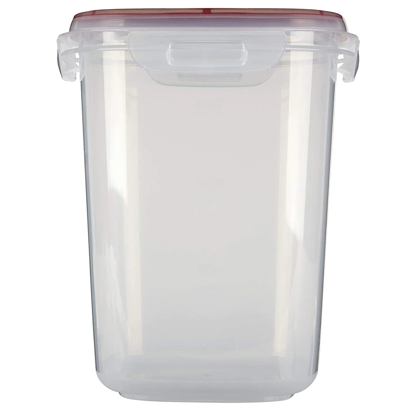 Rubbermaid Lock-Its Food Storage Canister With Easy Find Lid, 15 Cup, Racer Red - Image 3