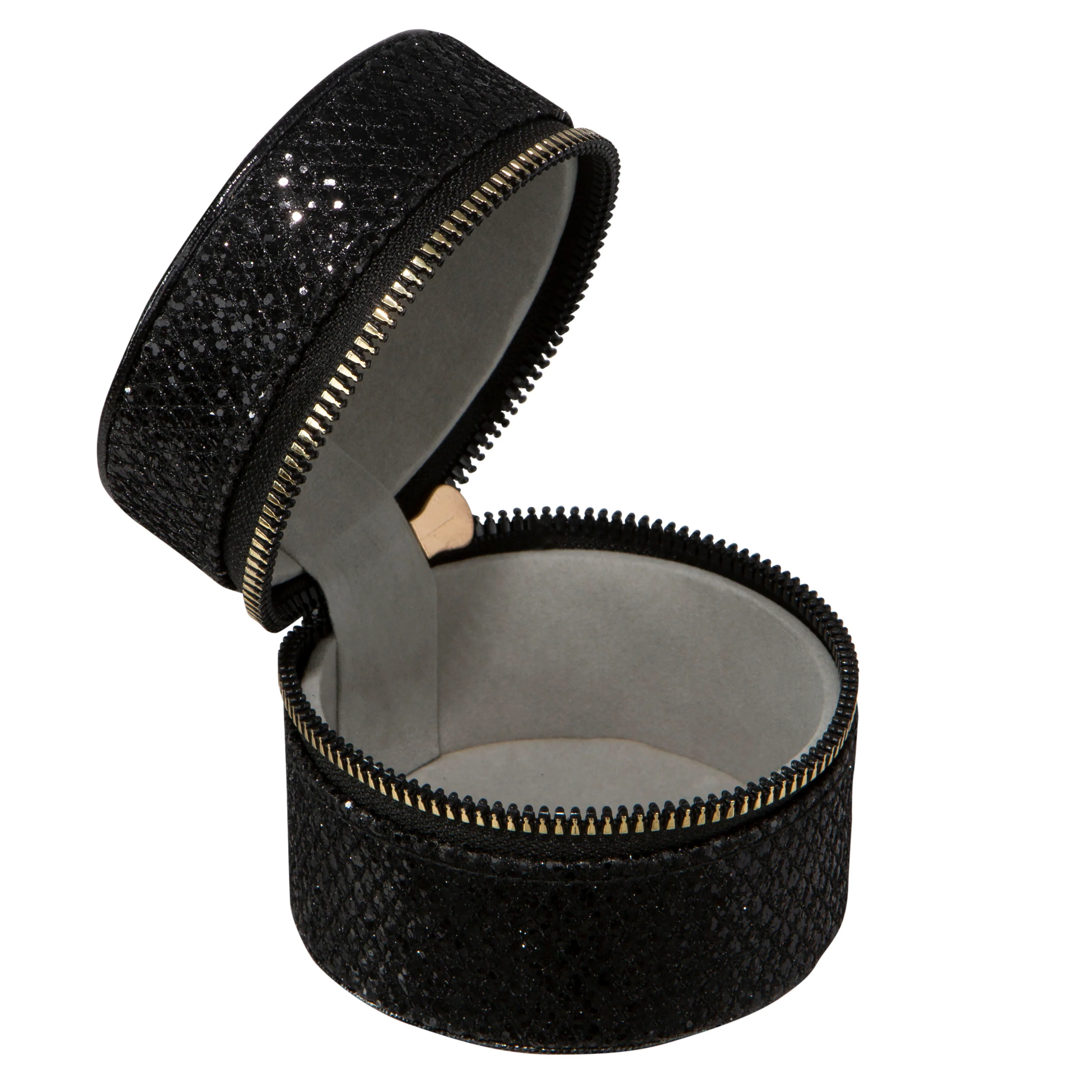Ruby + Cash Circle Travel Jewelry Accessory Organizer, Black - Image 2