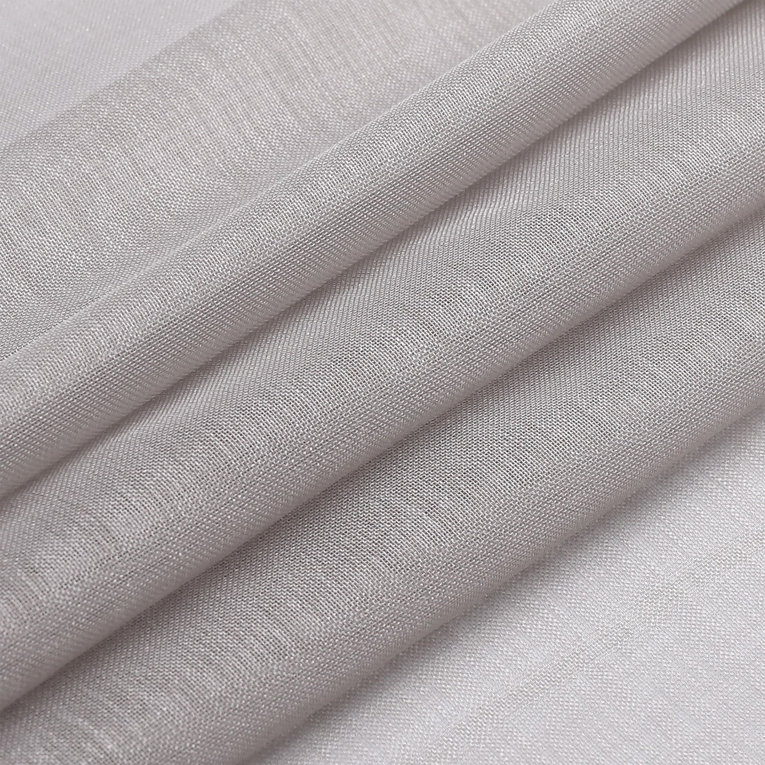 Sheffield 2-Pack Solid Sheer Grommet Window Panel, Linen, 76x84 Inches - Image 6