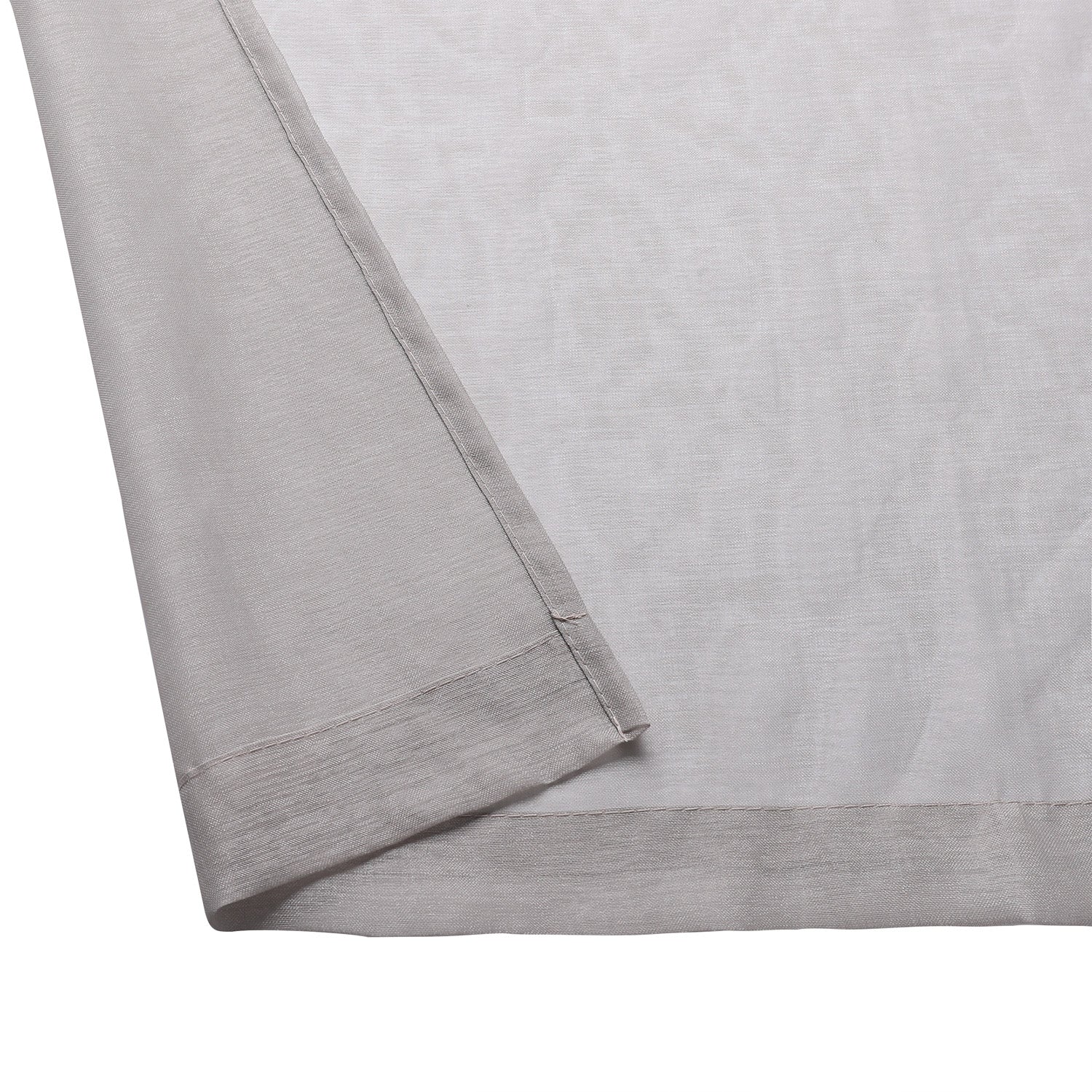 Sheffield 2-Pack Solid Sheer Grommet Window Panel, Linen, 76x84 Inches - Image 7