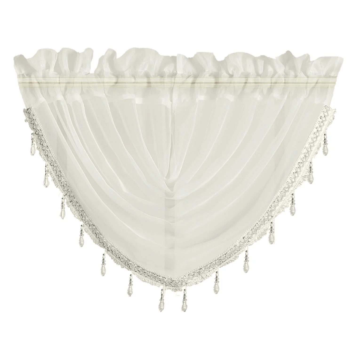 Sheila Sheer Rod Pocket Window Valance and Panel Treatments, All Sold Separately - Image 16