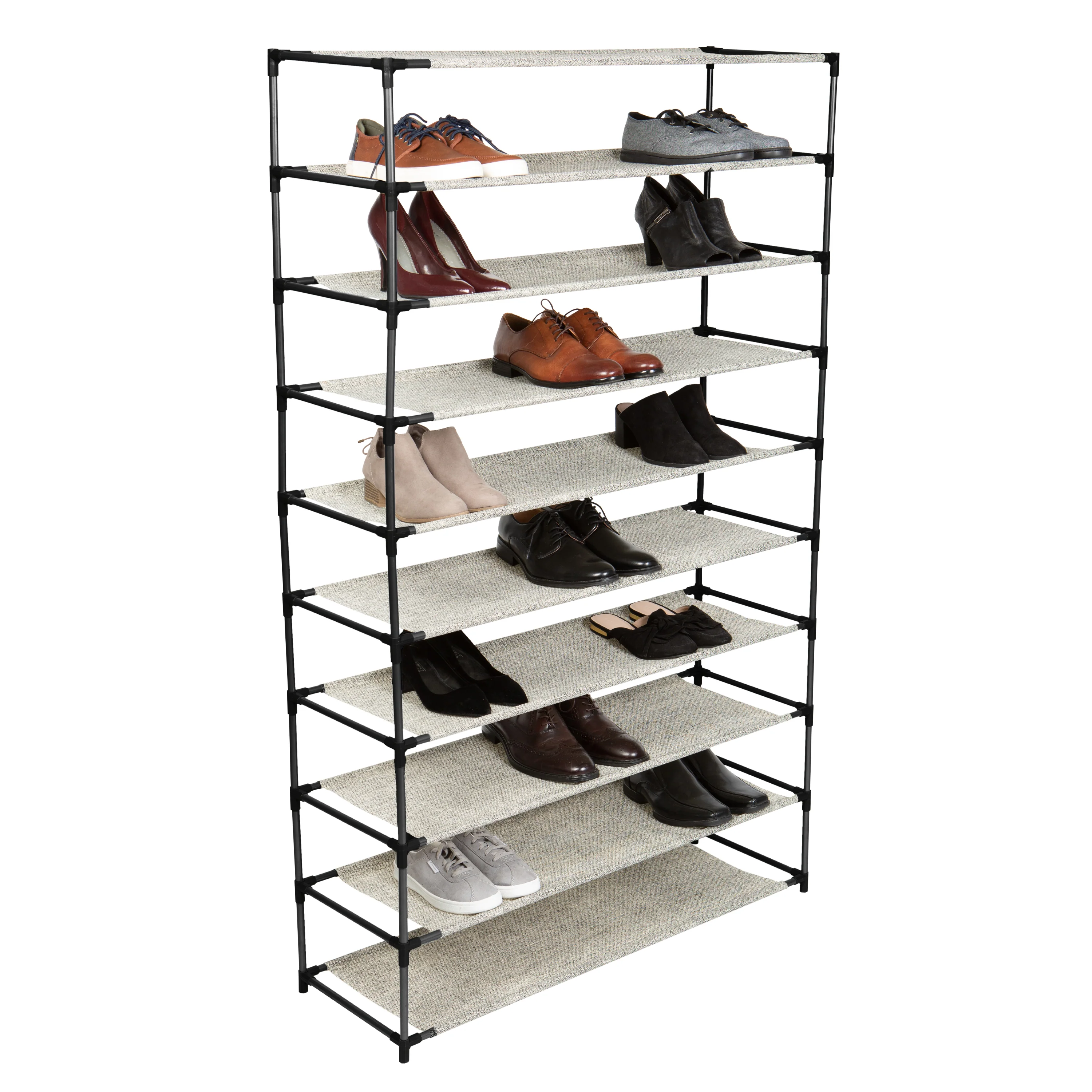 Simplify 10 Tier 50 Pair Shoe Rack - Image 4
