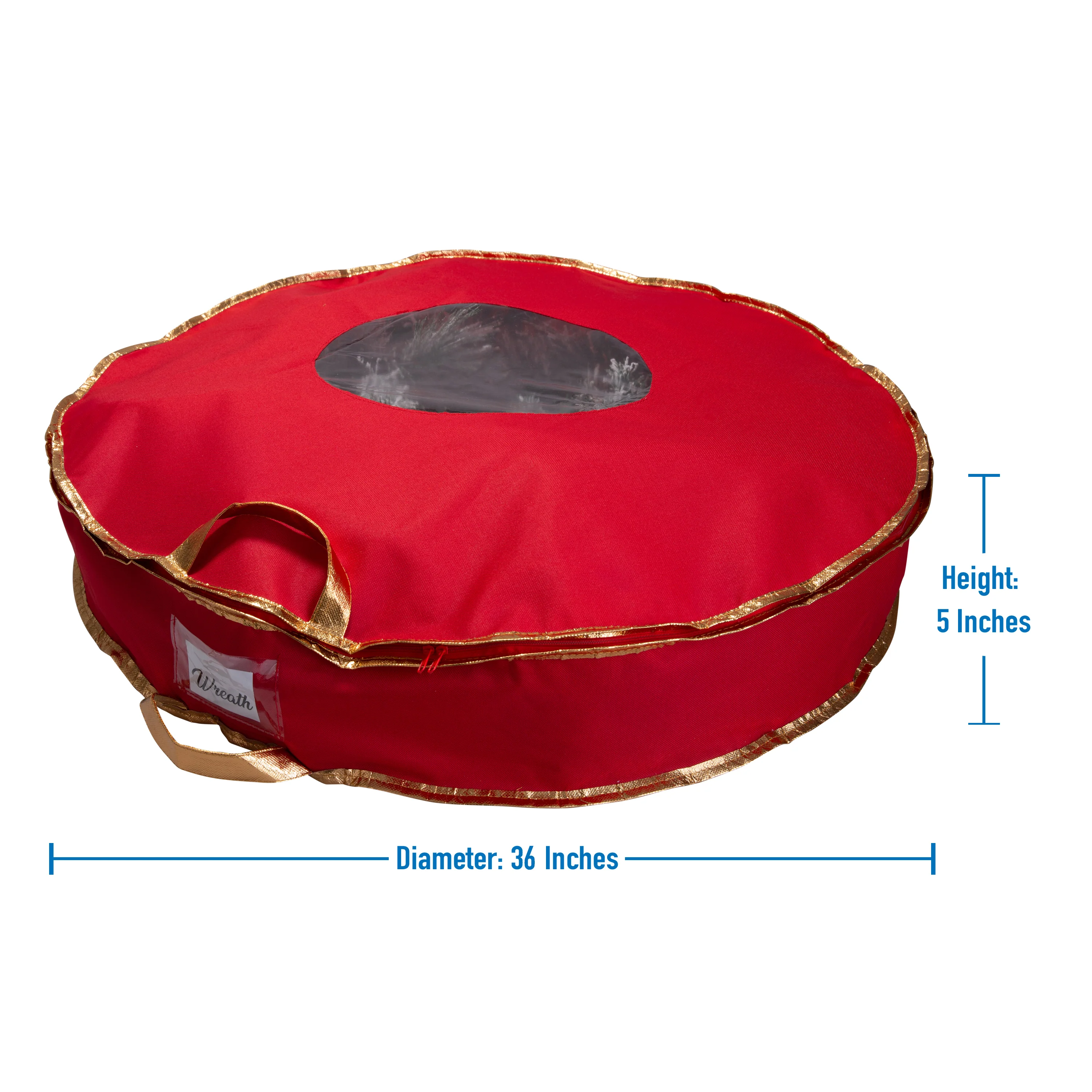 Simplify 2 Pack 36" Holiday Wreath Bag - Image 2