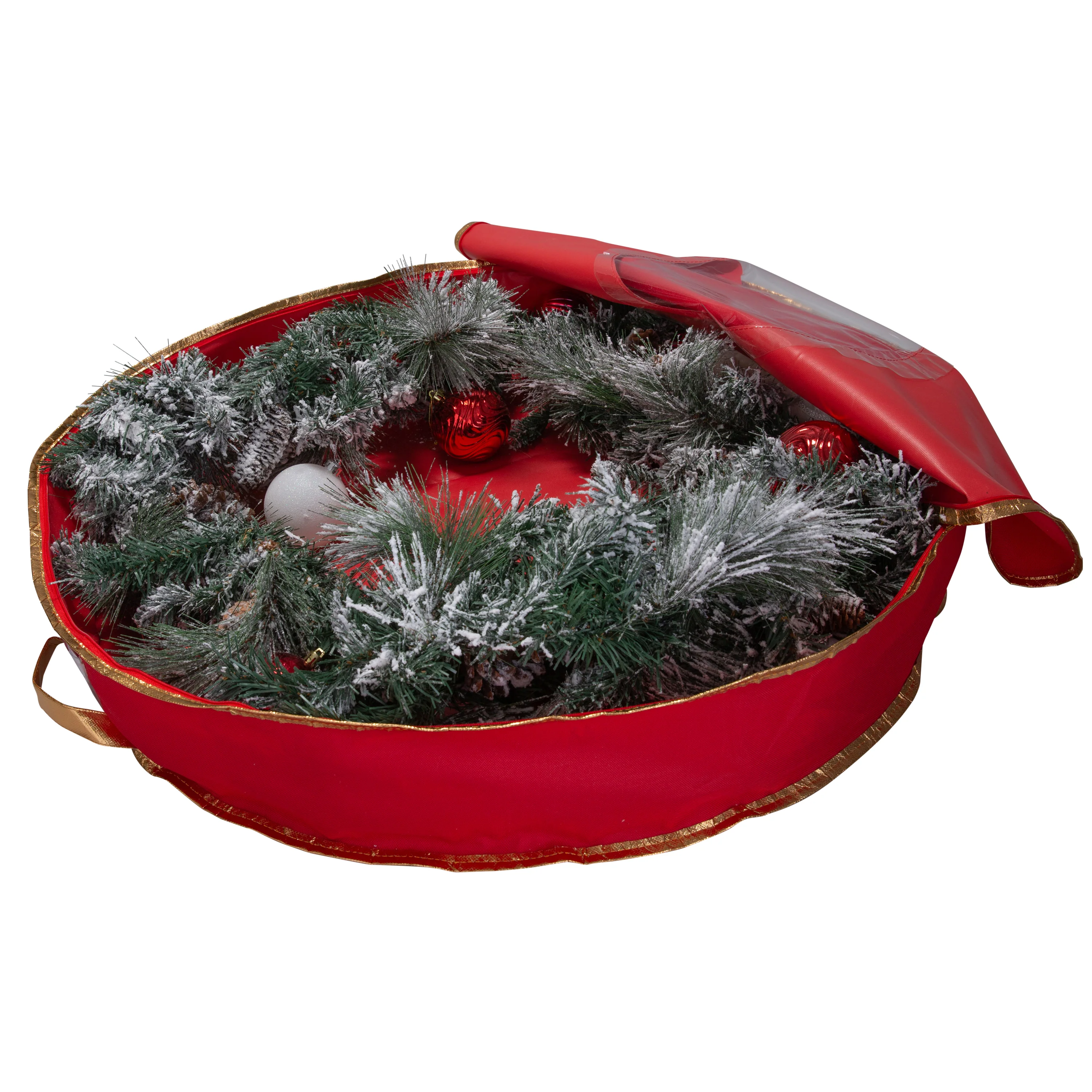 Simplify 2 Pack 36" Holiday Wreath Bag - Image 3
