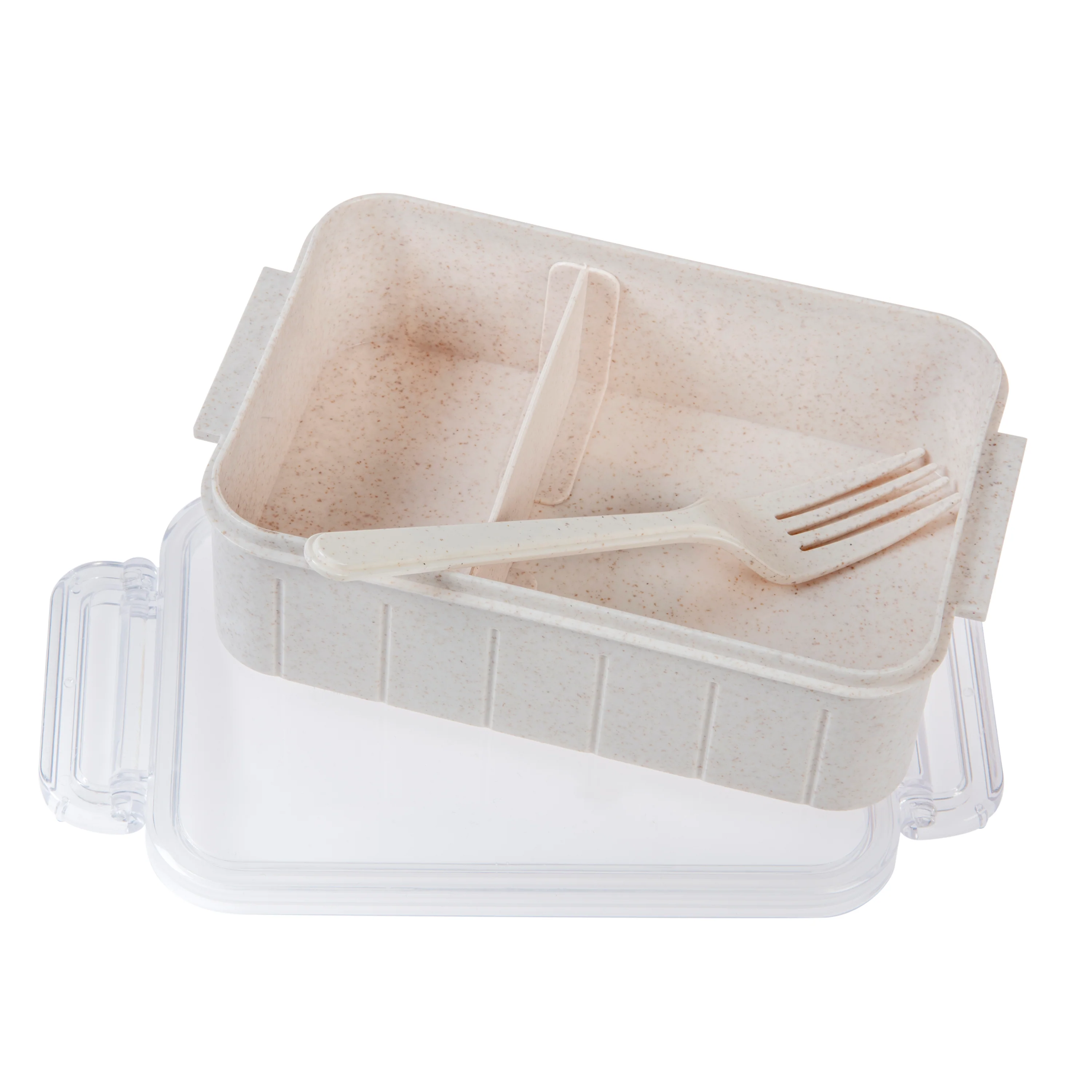 Simplify 2 Pack Eco-Friendly Natural Lunch Box Set - Image 2