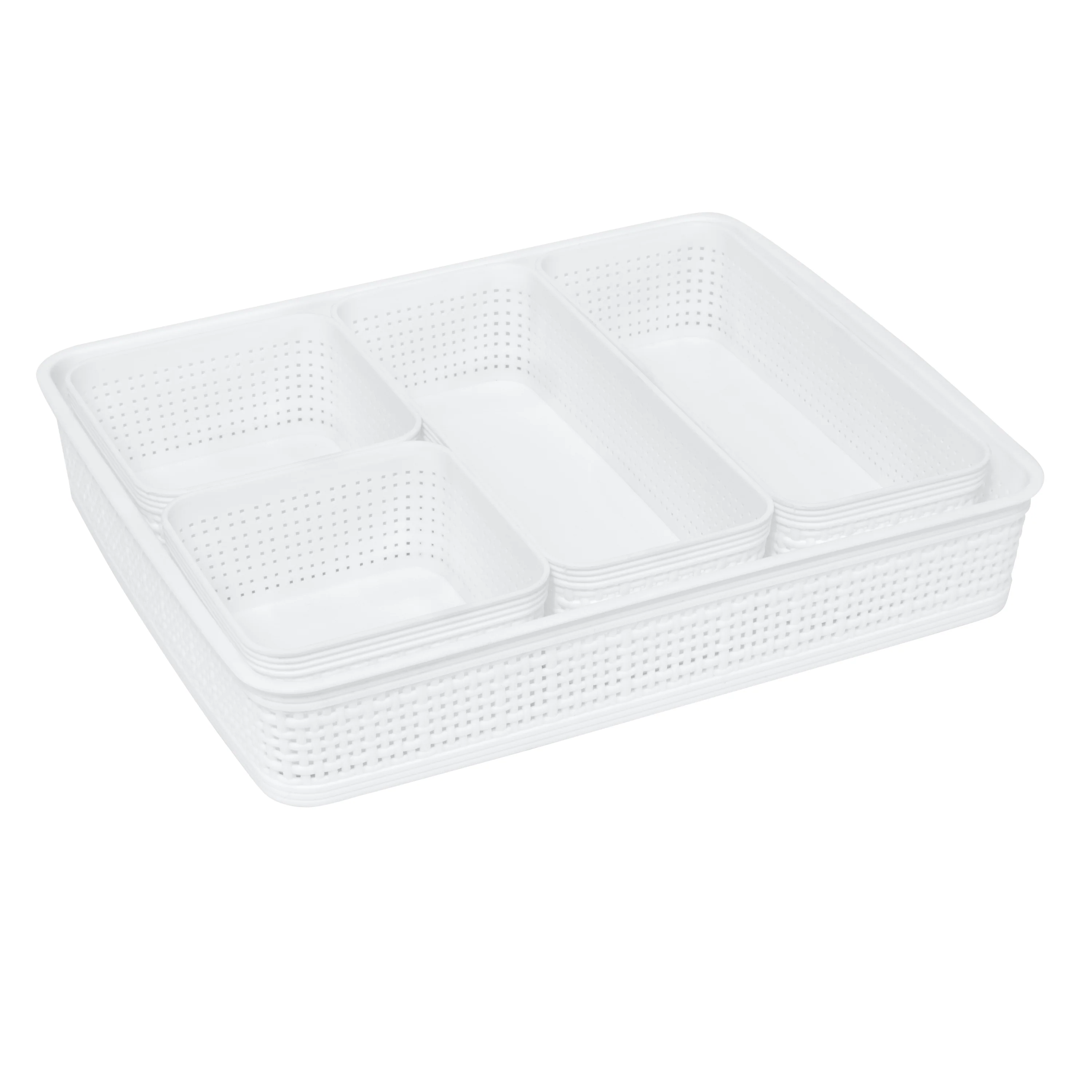 Simplify 5 Pack Organizing Set in White
