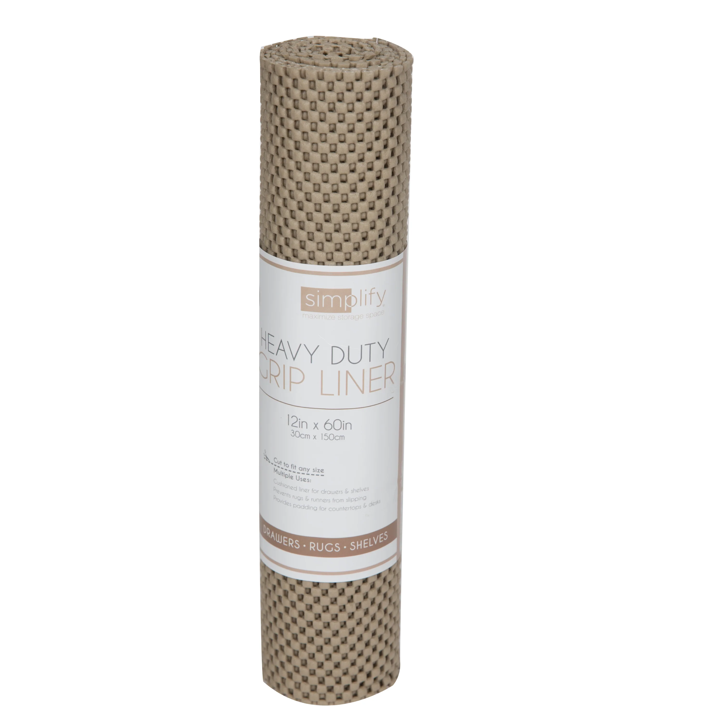 Simplify 5FT Roll Heavy Duty Grip Liner in Taupe