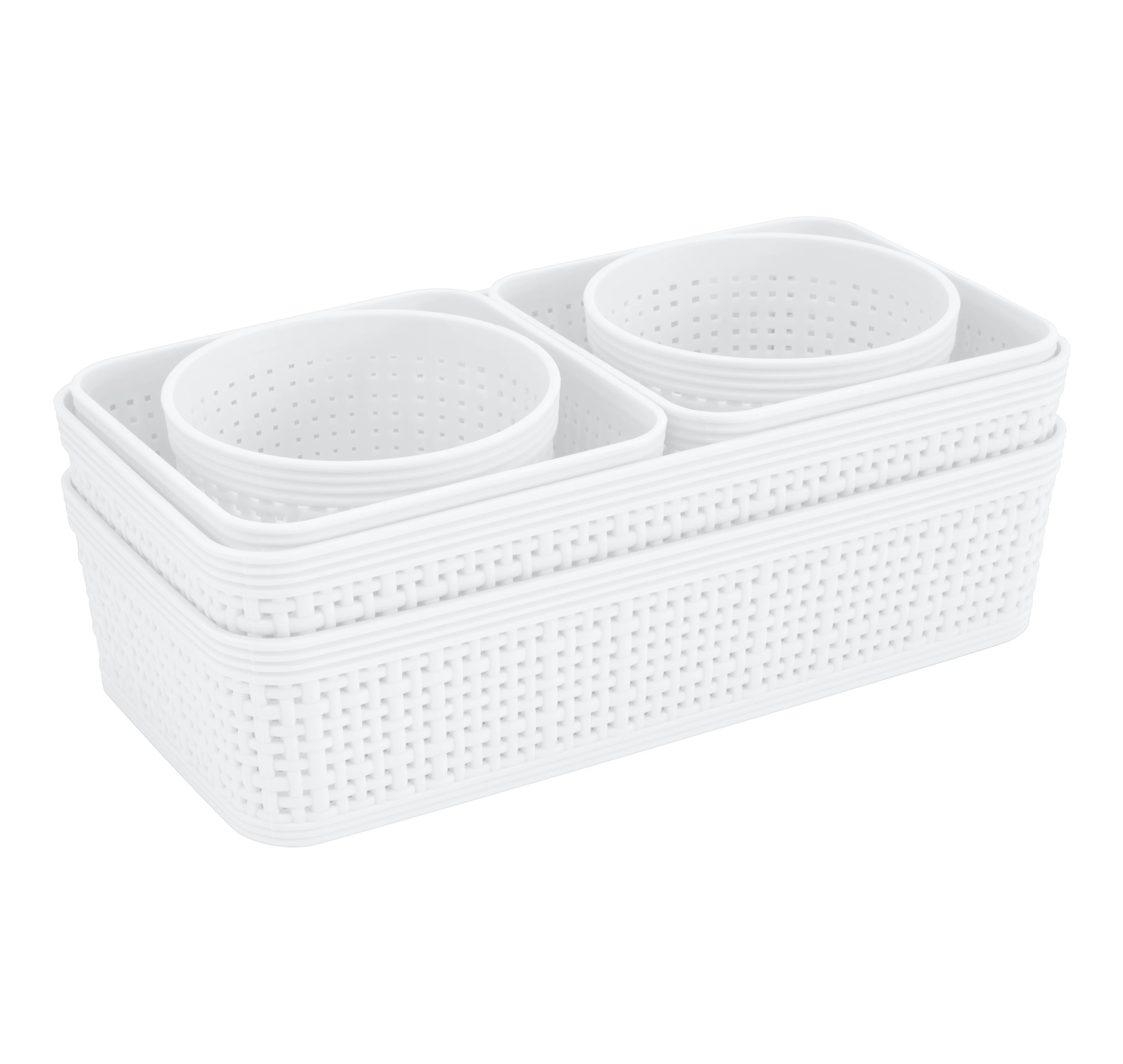 Simplify 6 Pack Organizing Set in White