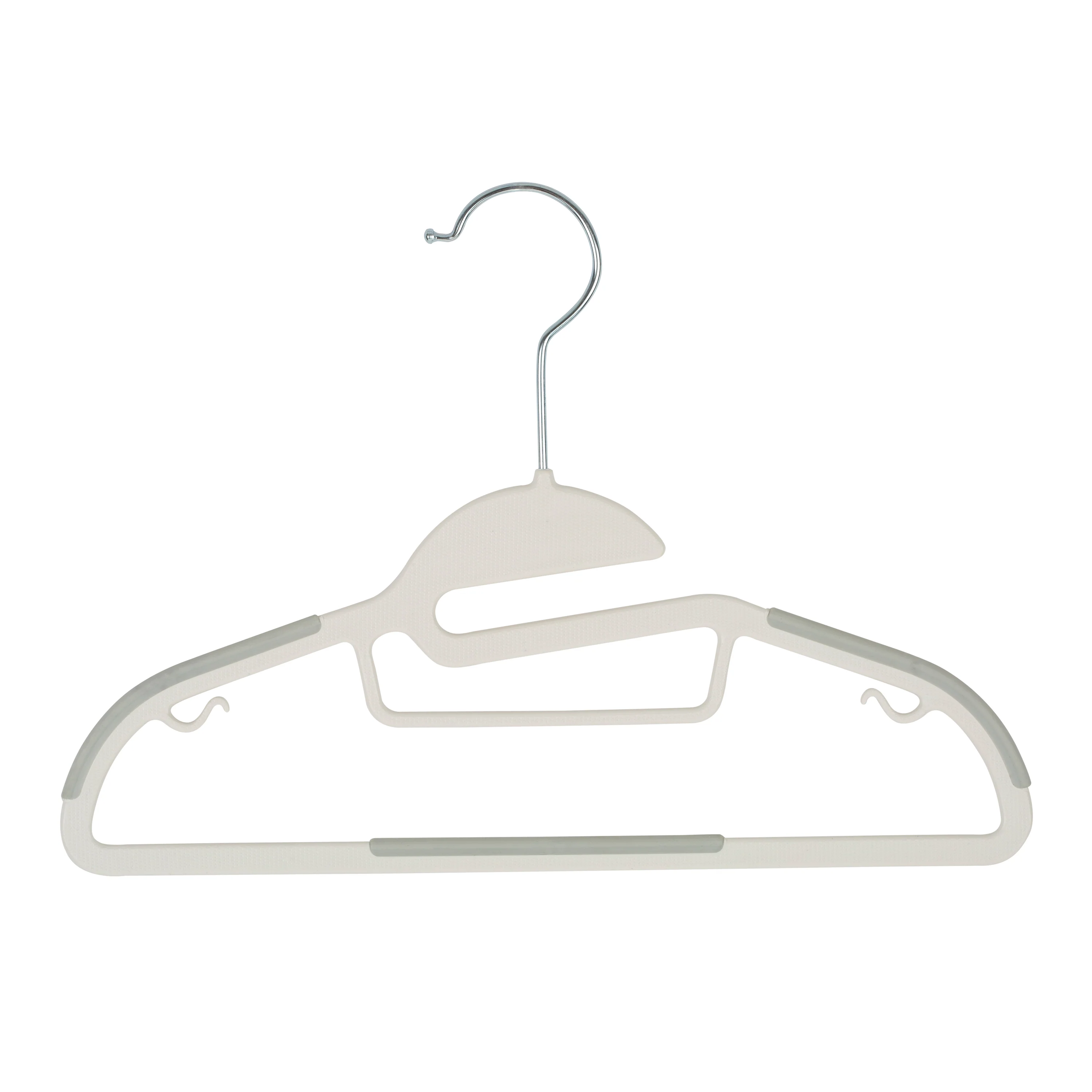 Simplify Kids 12 Pack Collar Saver Ultimate Hangers in White - Image 2