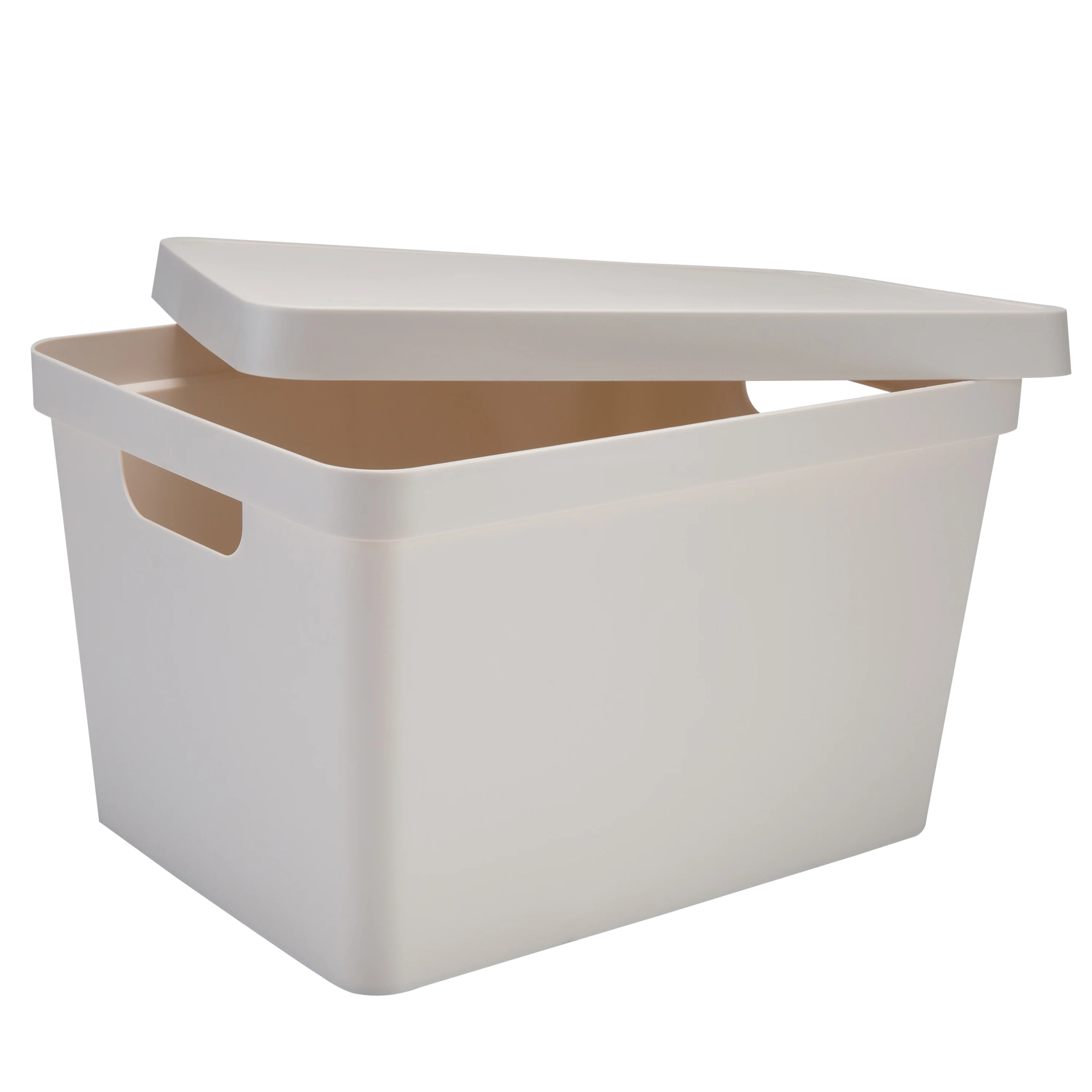 Simplify Large Vinto Storage Box with Lid in Ivory - Image 2
