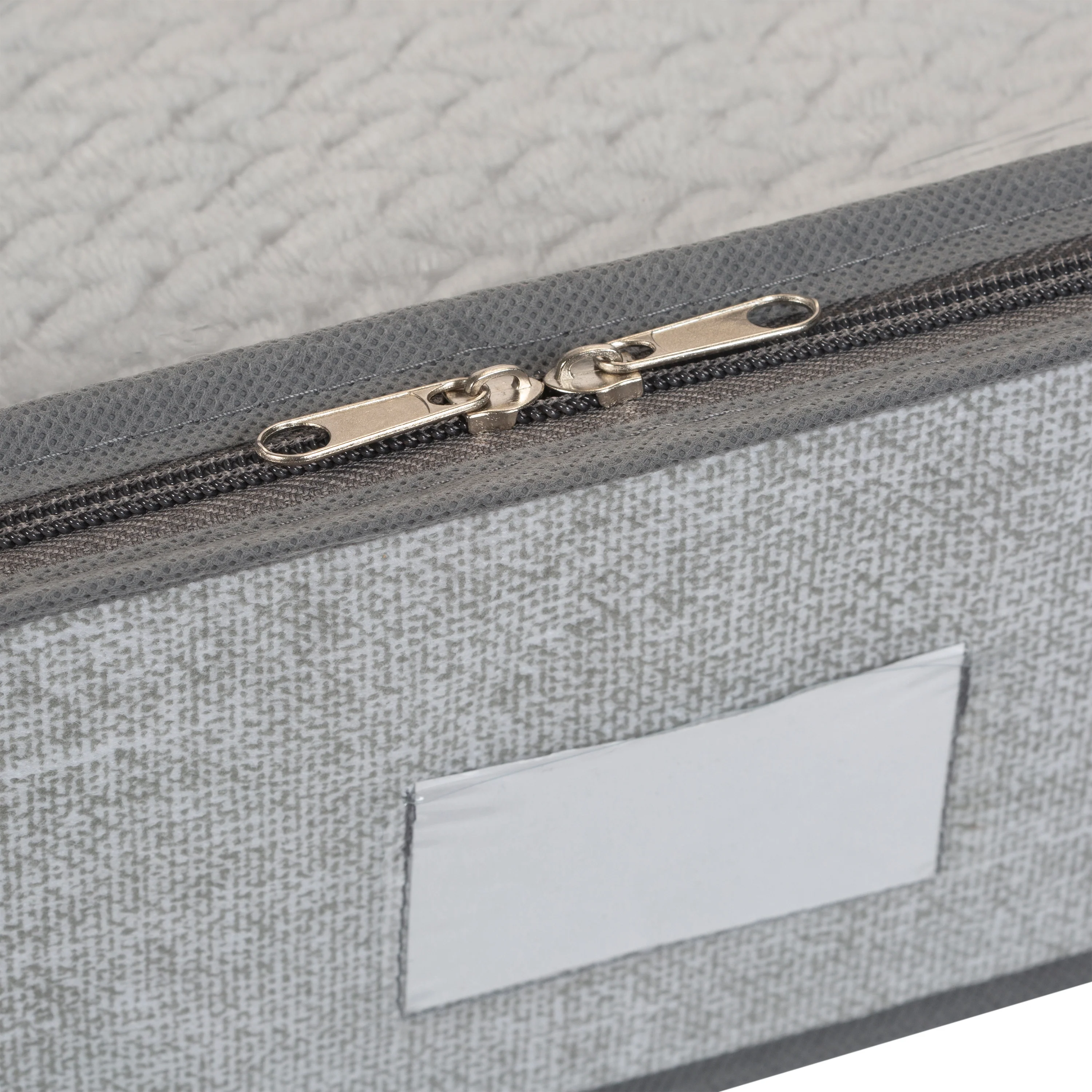 Simplify Under the Bed Storage Bag in Heather Grey - Image 2