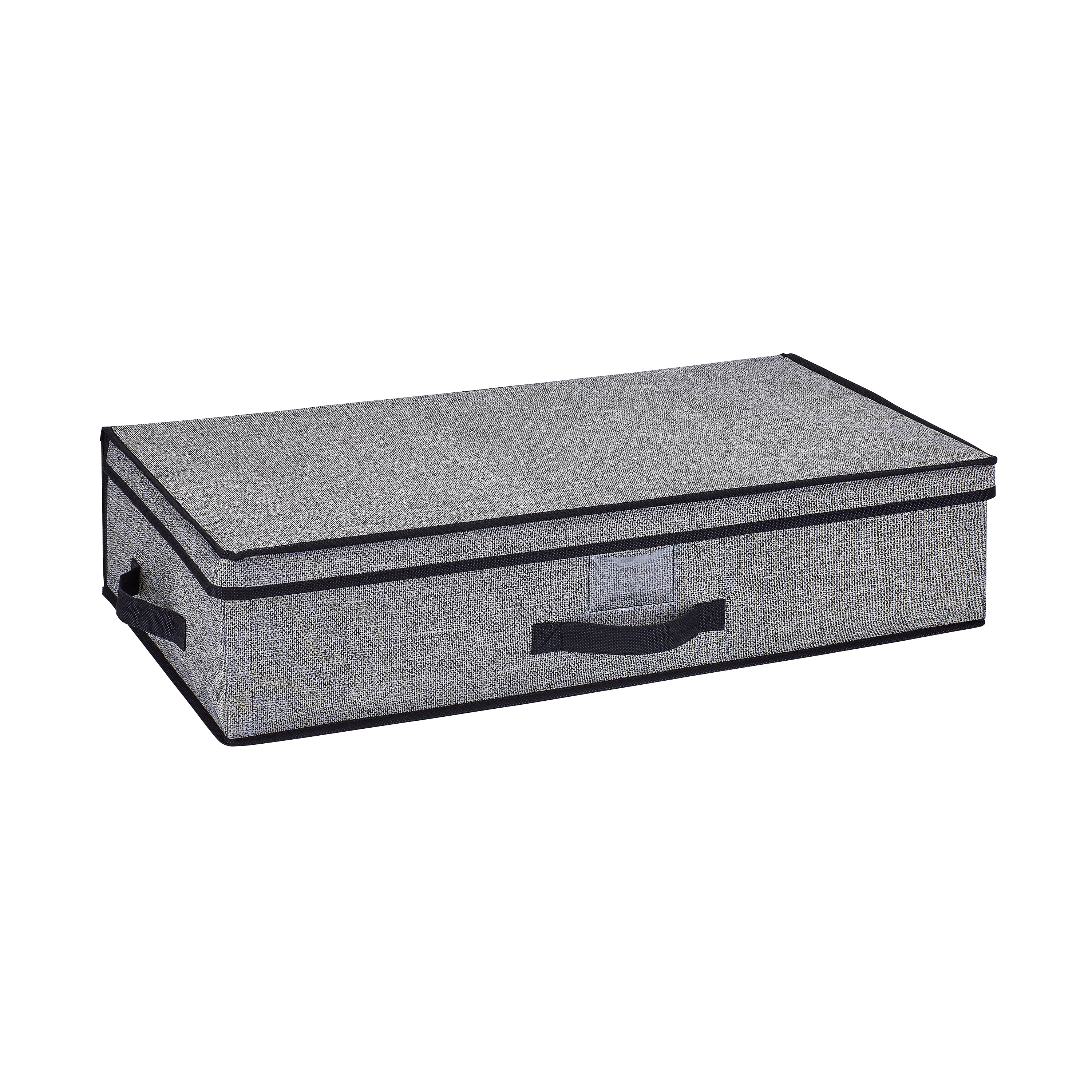 Simplify Under the Bed Storage Box in Black - Image 2