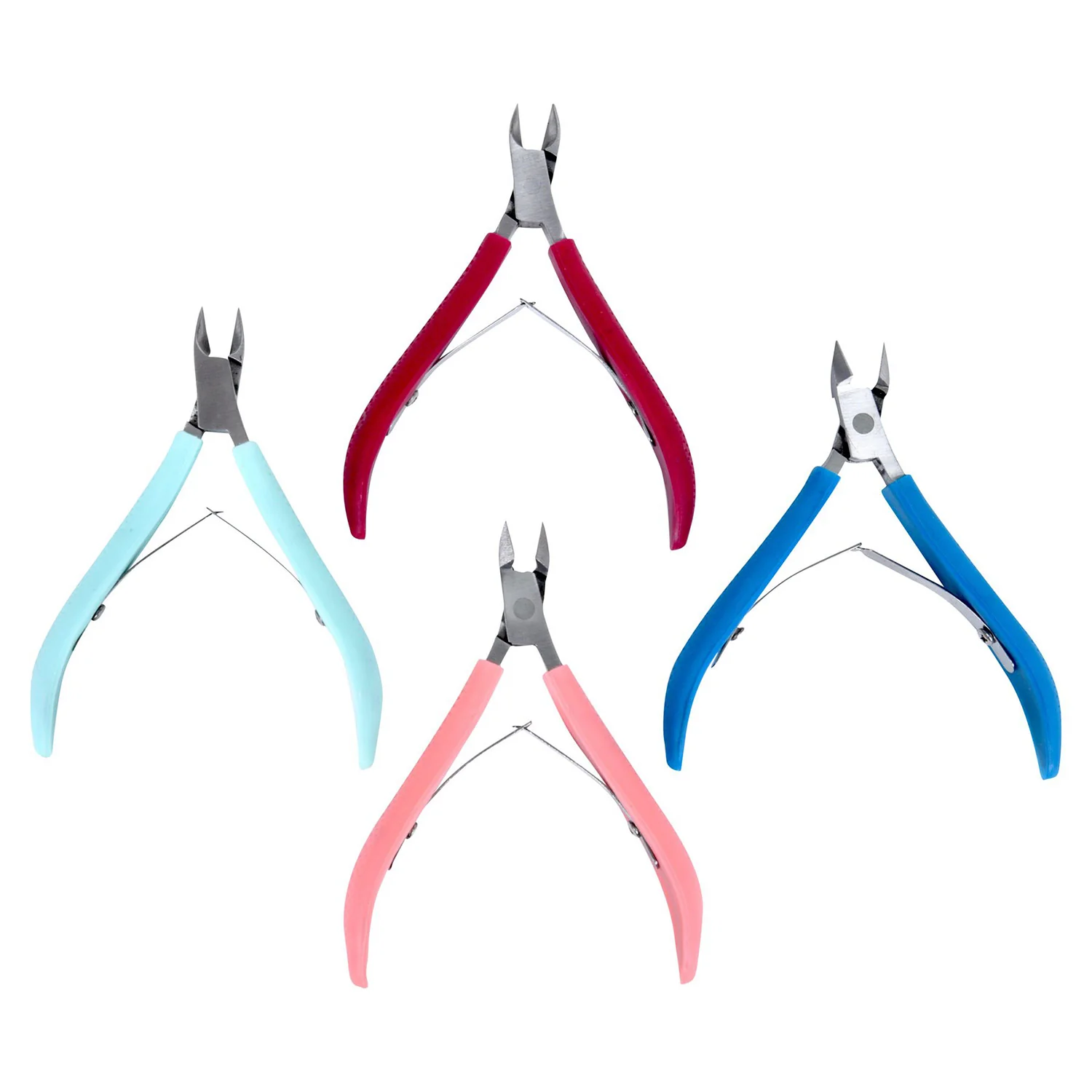Simplosophy Soft Touch Stainless Steel Cuticle Nipper, Assorted Colors - Image 2