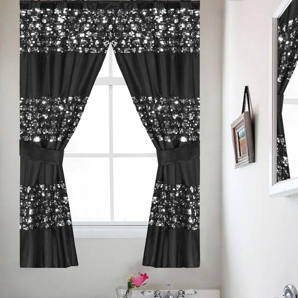 Sinatra Complete Bath Ensemble Decor Set, Black, All Sold Separately - Image 3