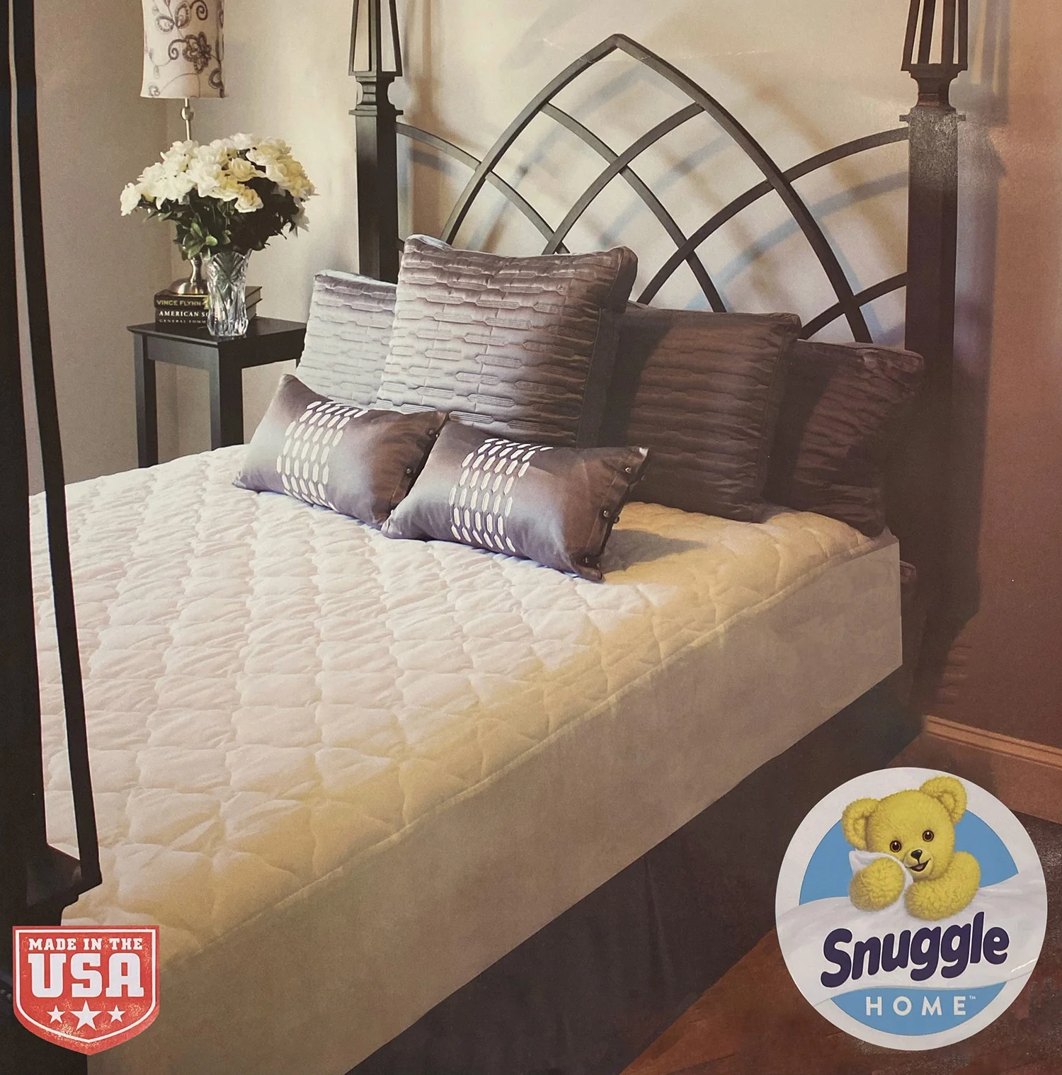 Snuggle Home Plush Super Soft Mattress Pad, Fits 16 Inches - Image 5