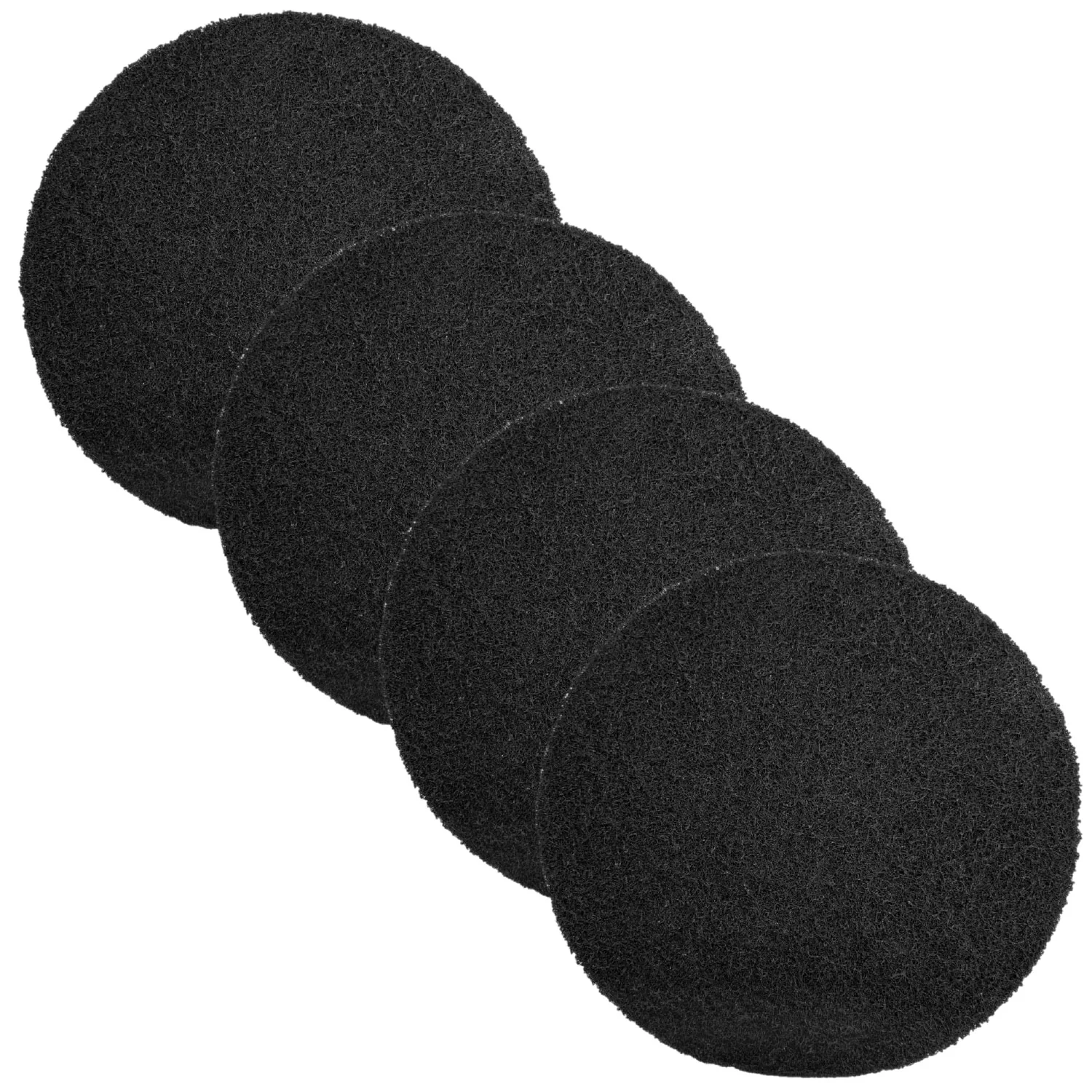 Spigo Round Replacement Compost Bin Carbon Filter Set, 4 Count, 5.25 Inches