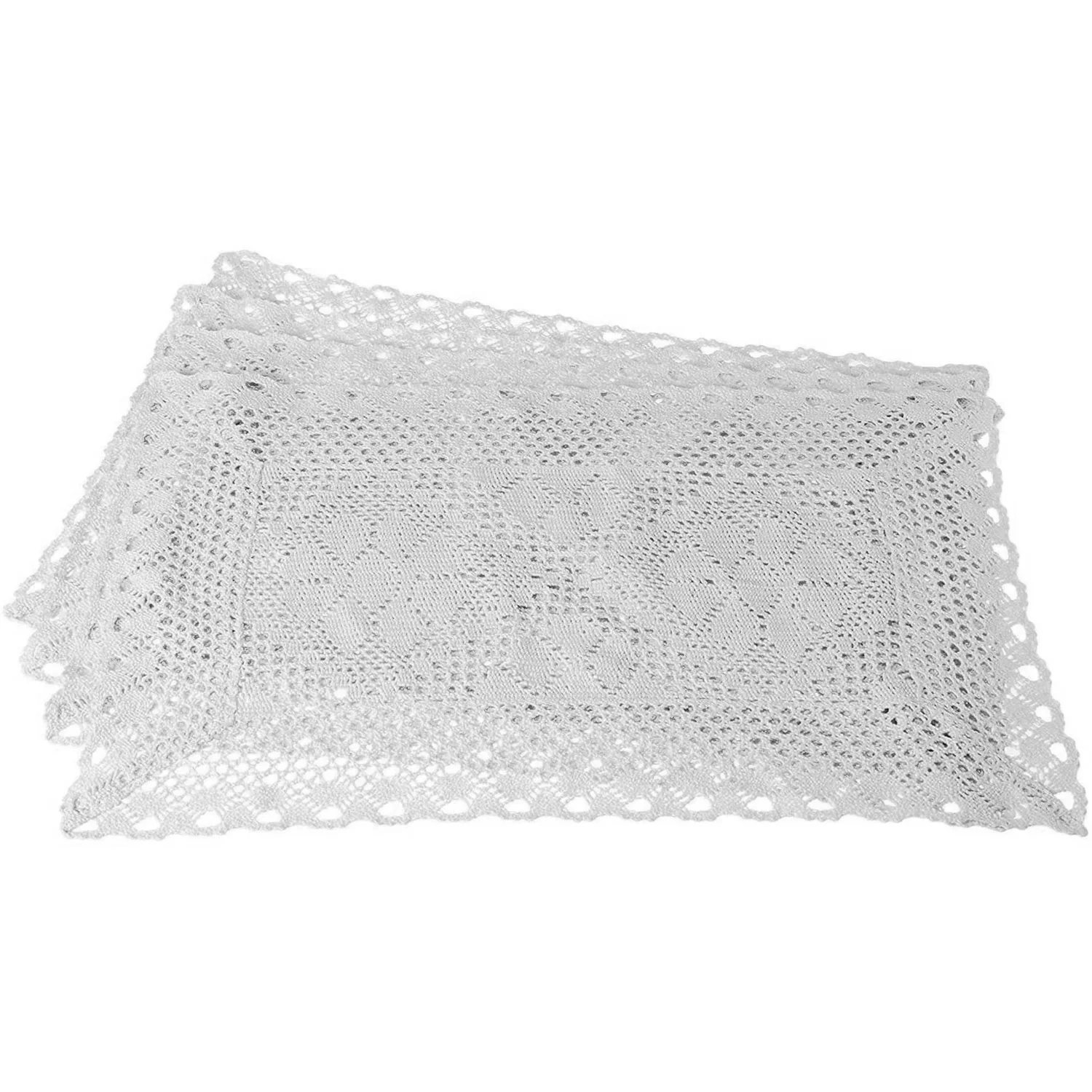 Stars Crochet Vintage Lace Design Table Runner - Image 5