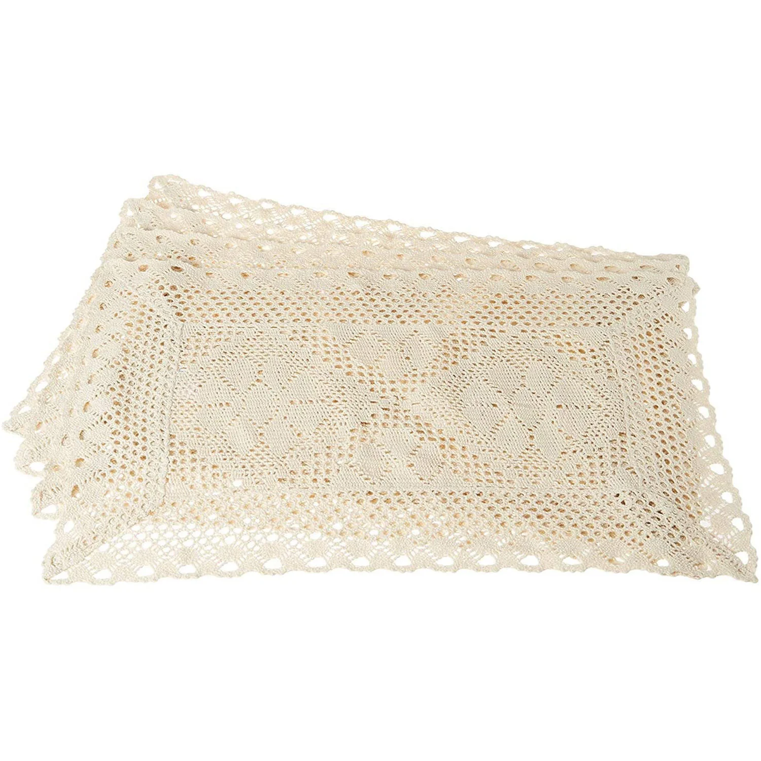 Stars Crochet Vintage Lace Design Table Runner - Image 7