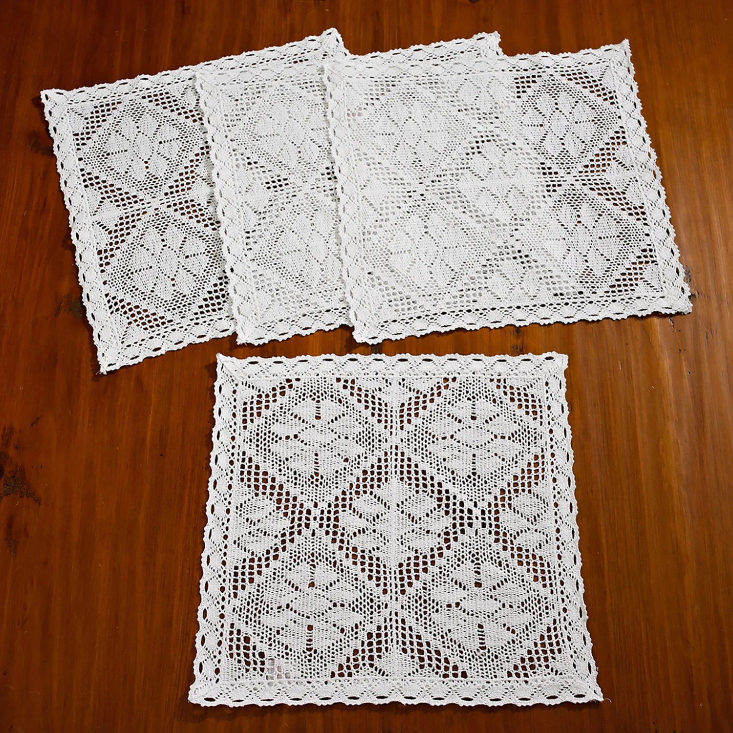 Stars Crochet Vintage Lace Design Table Runner - Image 8