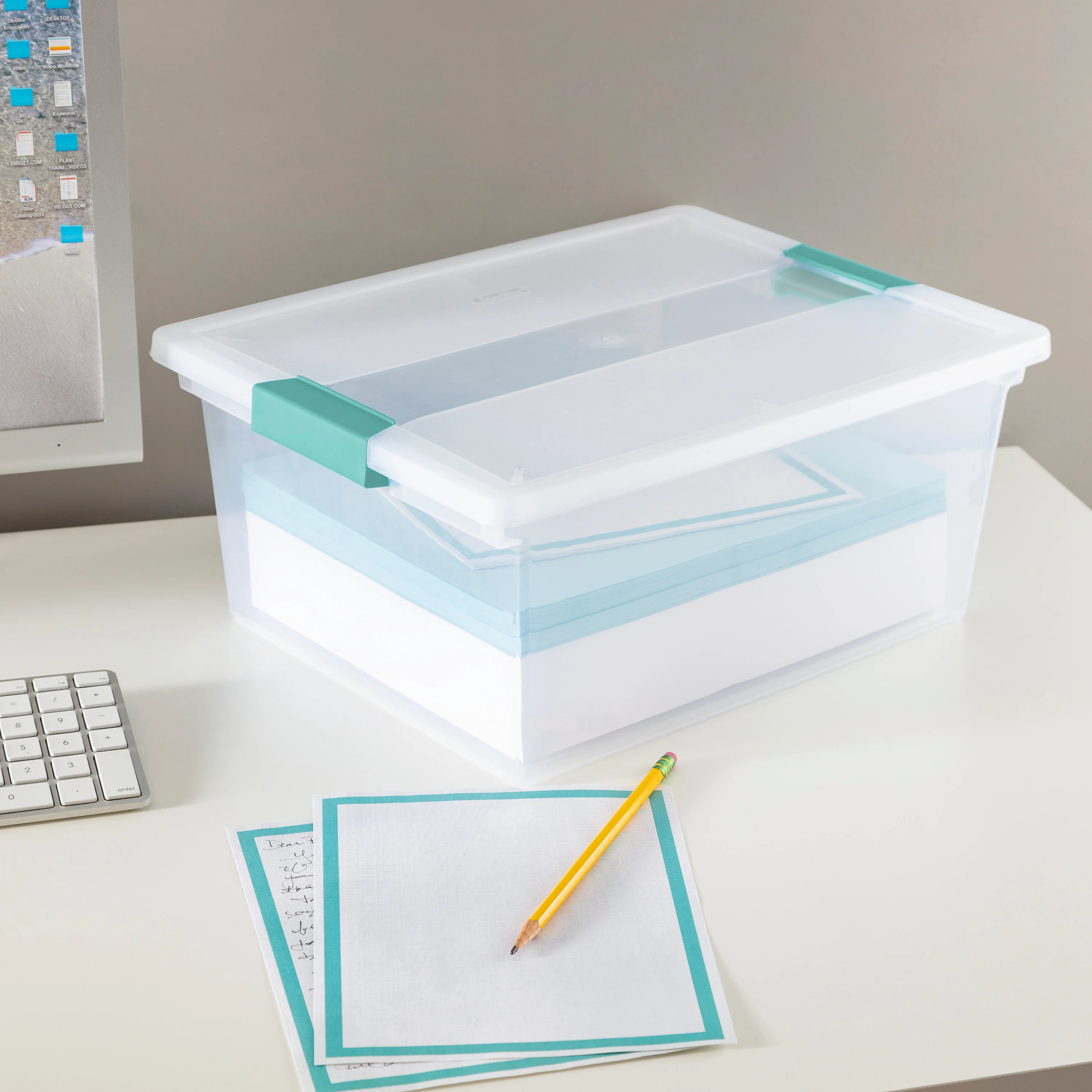 Sterilite Deep Clip Box