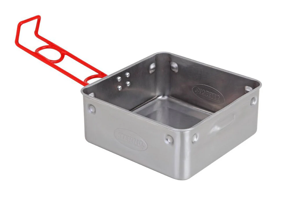Sterno Camp Stove Kit With Frame and Wind-Shield Panels, Red-Gray - Image 6