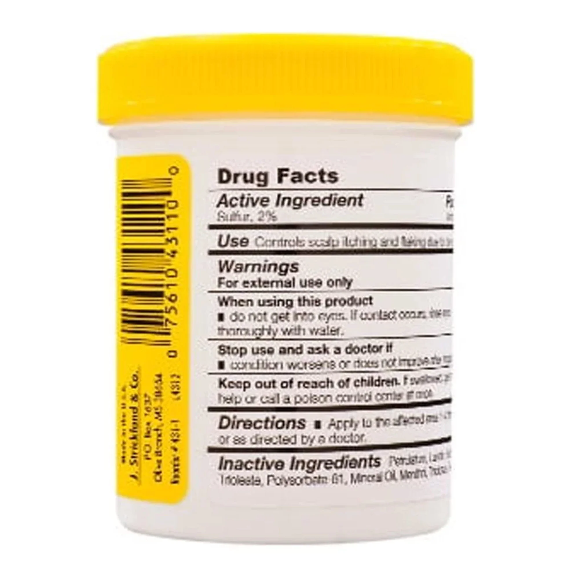 Sulfur 8 Medicated Anti-Dandruff Hair and Scalp Conditioner, Original Formula, 7.25 Ounces - Image 4