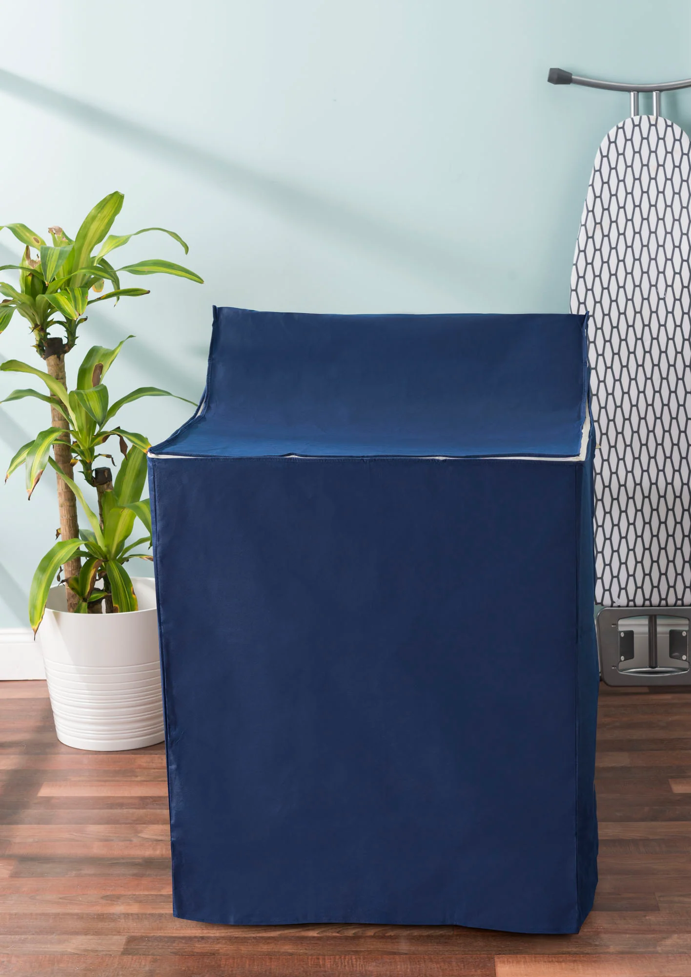 Sunbeam Washing Machine Cover, Blue, 40x29x26.5 Inches - Image 3