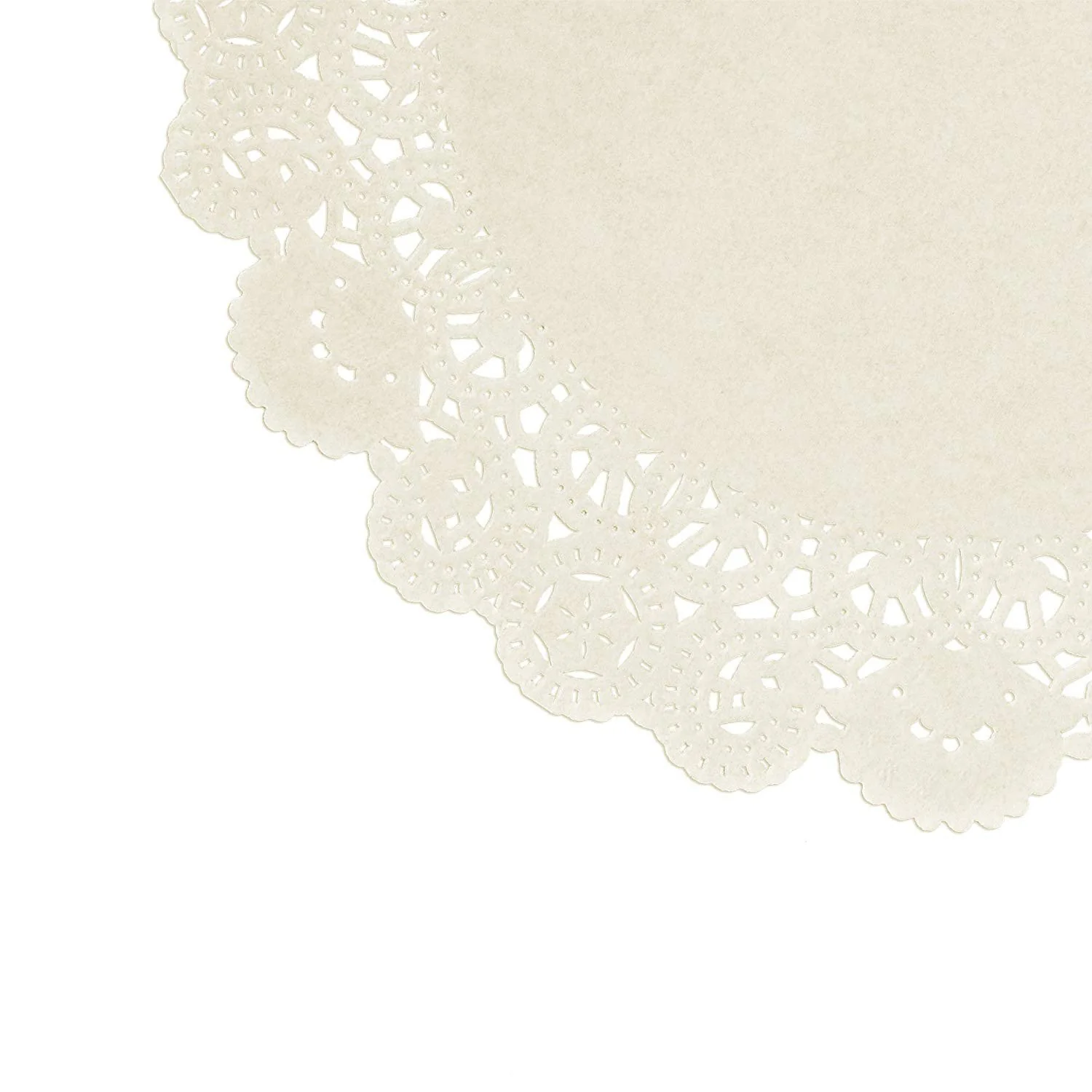 Sweet Creations Paper Lace Doilies, 72 Count, Beige, Assorted Sizes - Image 3