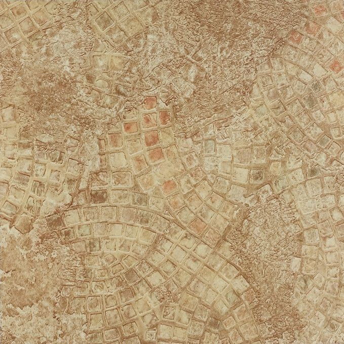 Tivoli Ancient Beige Mosaic 12x12 Self Adhesive Vinyl Floor Tile - 45 Tiles/45 sq. ft.