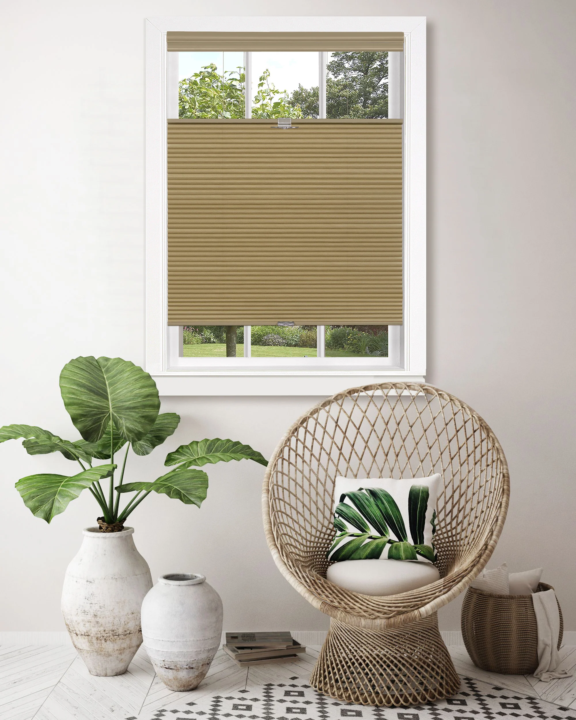 Top Down-Bottom Up Cordless Honeycomb Cellular Shade - Image 25