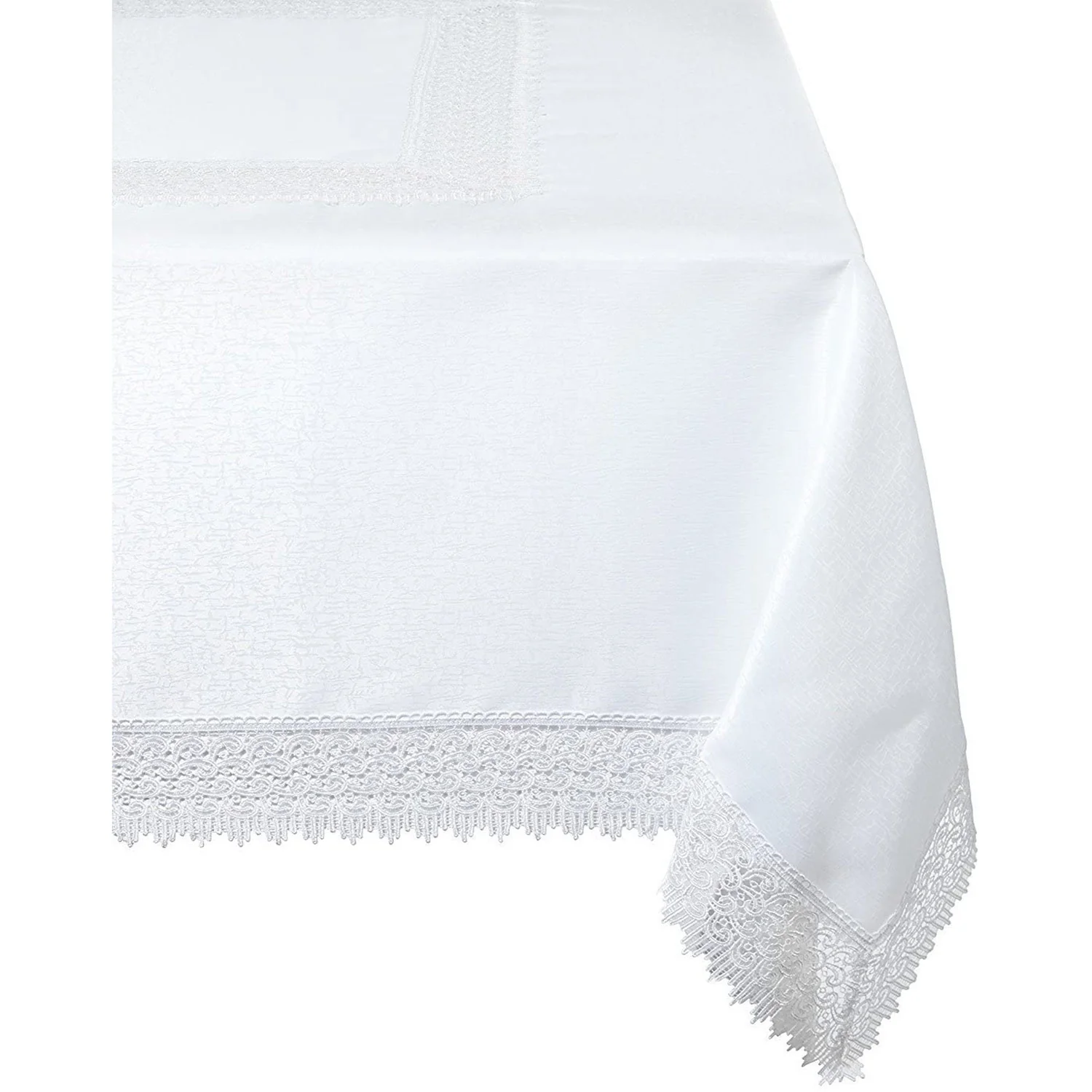 Treasure Macrame Lace Border Tablecloth - Image 5