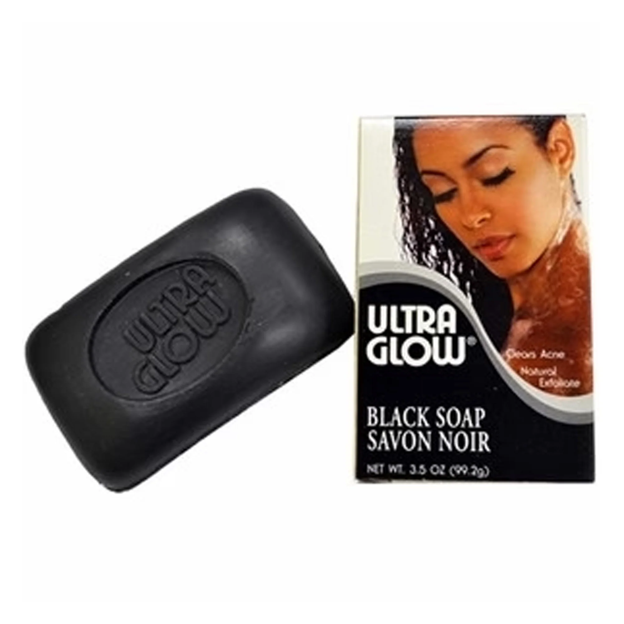 Ultra Glow Black Soap Savon Noir, 3.5 Ounce - Image 2