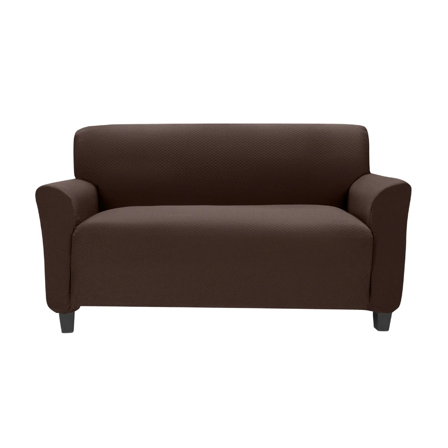 Vivian Stretch Diamond living Room Love Seat Cover, 96.5x47.25 Inches - Image 2