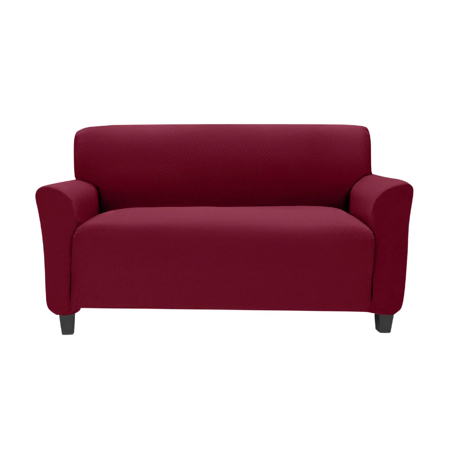 Vivian Stretch Diamond living Room Love Seat Cover, 96.5x47.25 Inches - Image 3