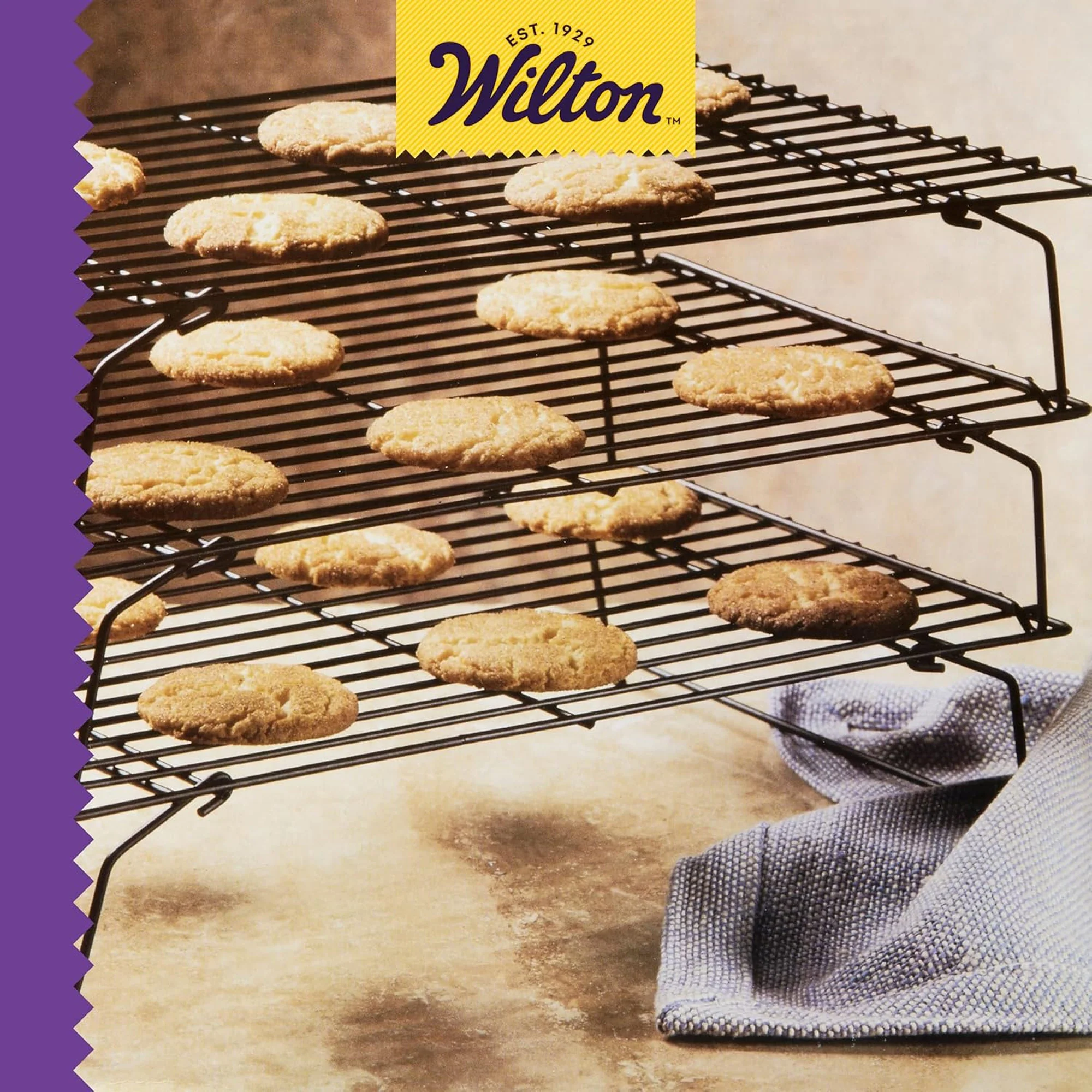 Wilton 3-Tier Excelle Elite Stacking Cooling Grid, 9.9x15.9 Inches - Image 2