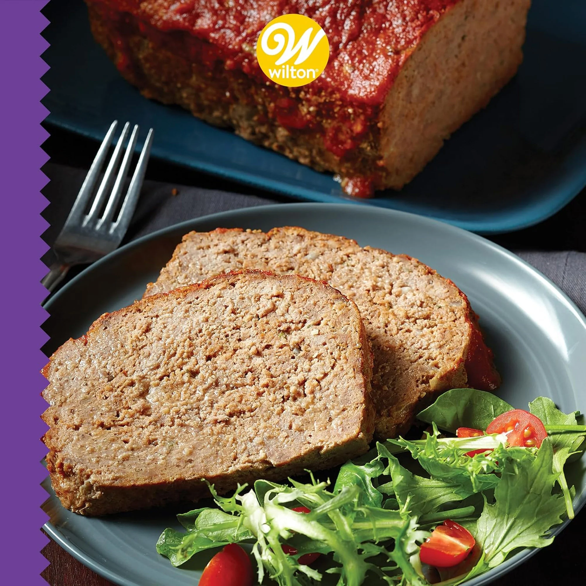 Wilton Perfect Result Premium Non-Stick Meatloaf Pan, 5.25x9.25 Inches - Image 6